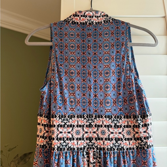 Market and Spruce Eleanore V- neck, tank maxi dress, size 6P, NWOT - Picture 2 of 5